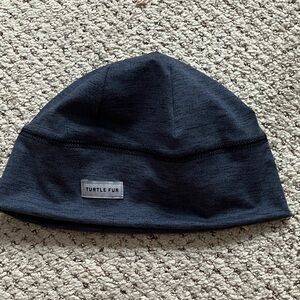 Turtle Fur Black Beanie Hat